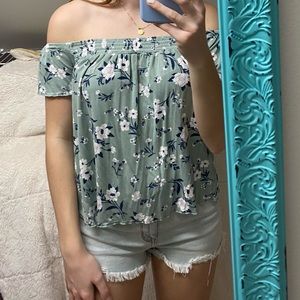 American Eagle Off the Shoulder Top